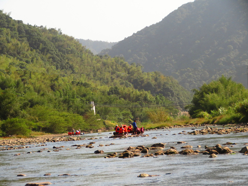 独品闽东10日游6—九鲤溪乘竹筏
