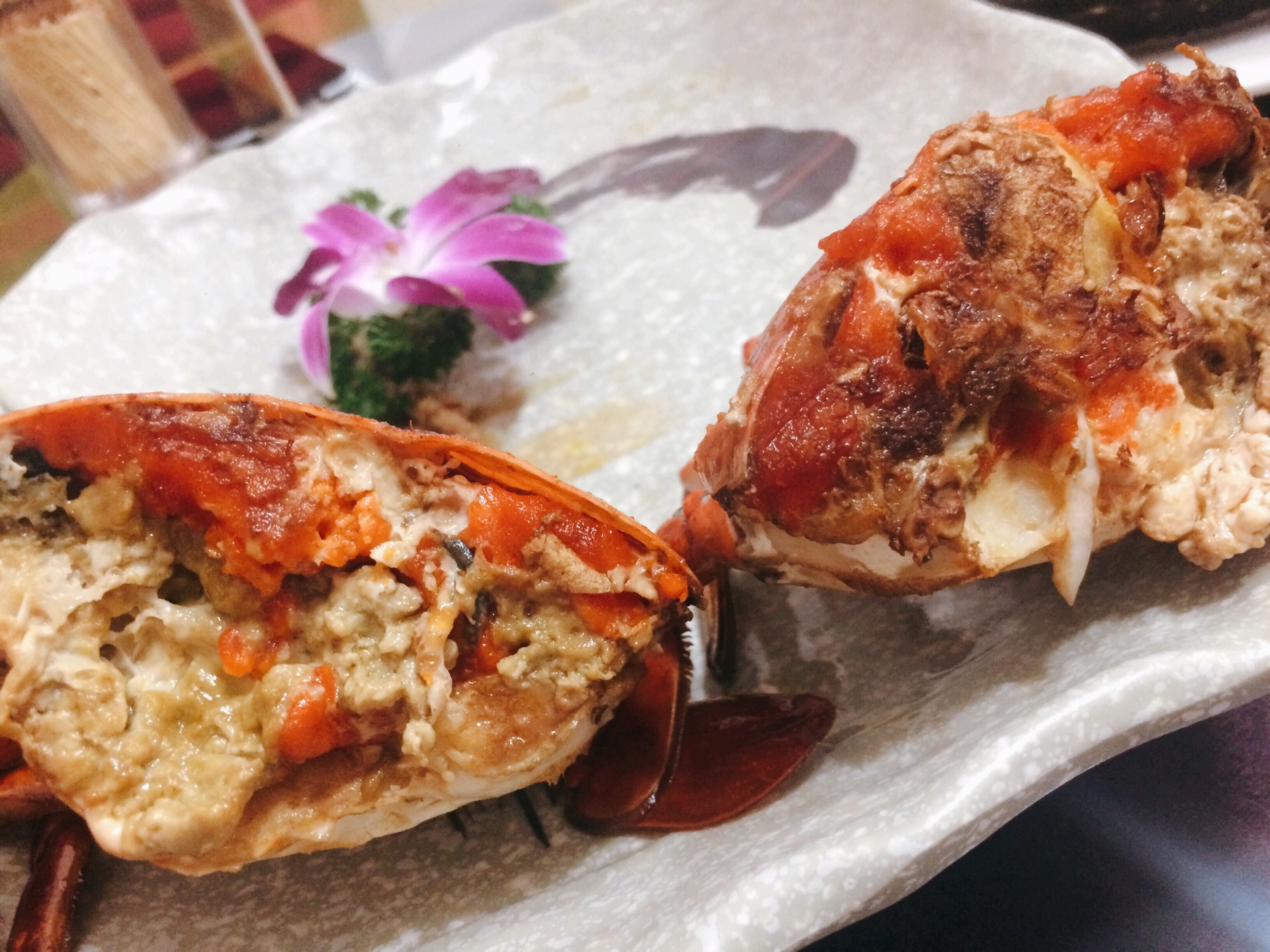 同安煎蟹极极极力推荐蟹肉很新鲜蟹黄很有嚼头和蒸蟹的流质蟹黄口感