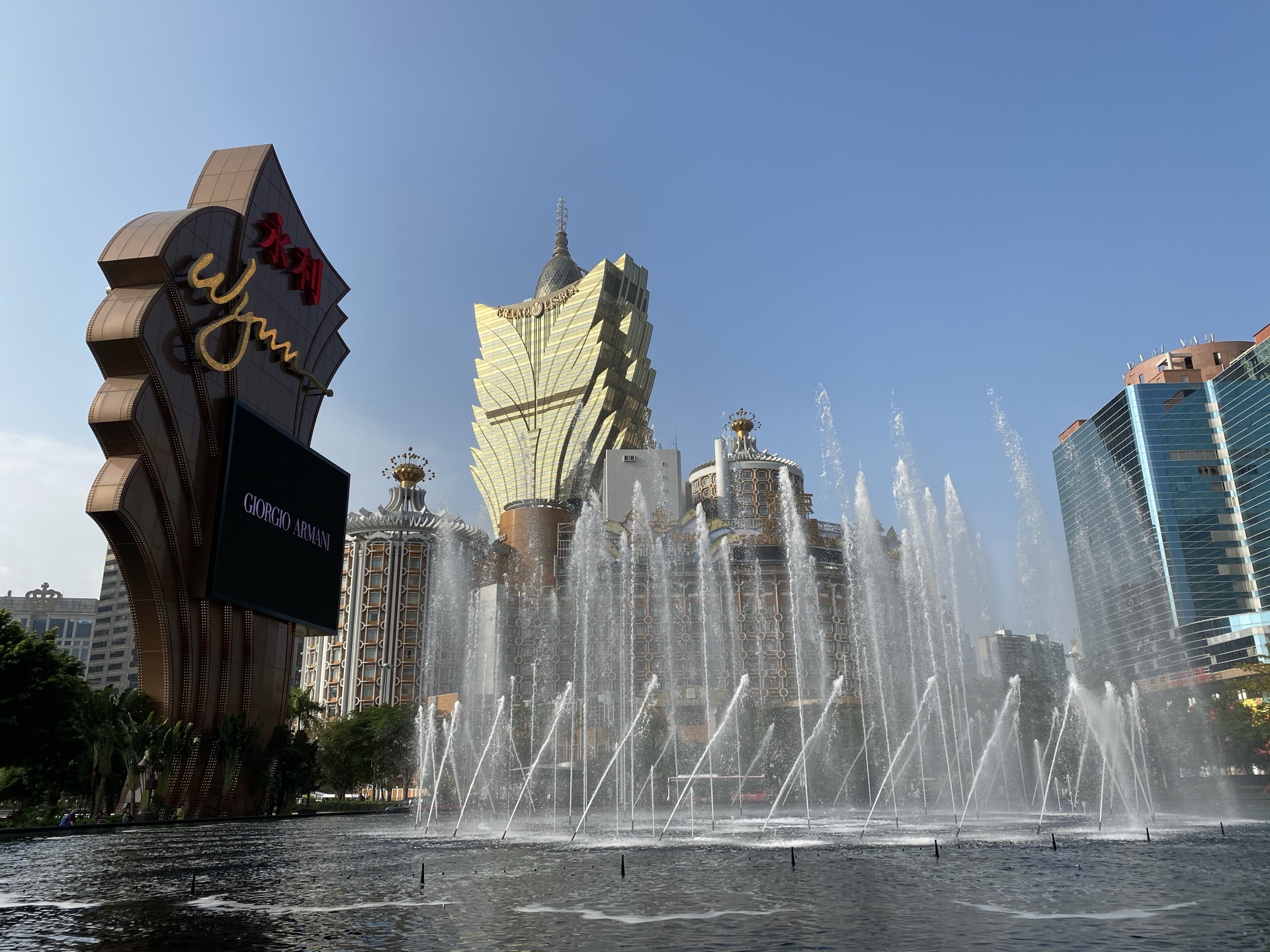 澳门永利音乐喷泉攻略,澳门永利音乐喷泉门票/游玩攻略/地址/图片