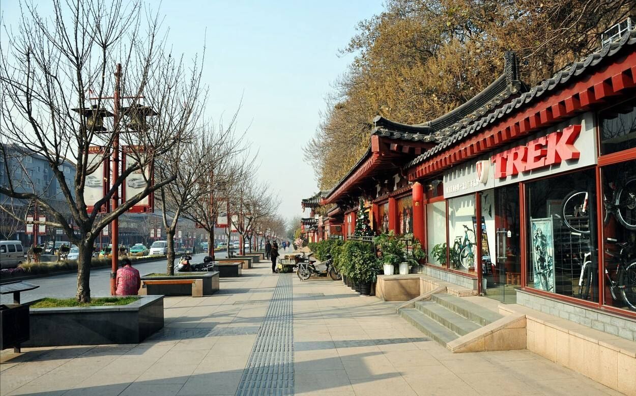 文化于一体,把新风尚,新时尚与唐风古建的元素符号完美的结合在一起