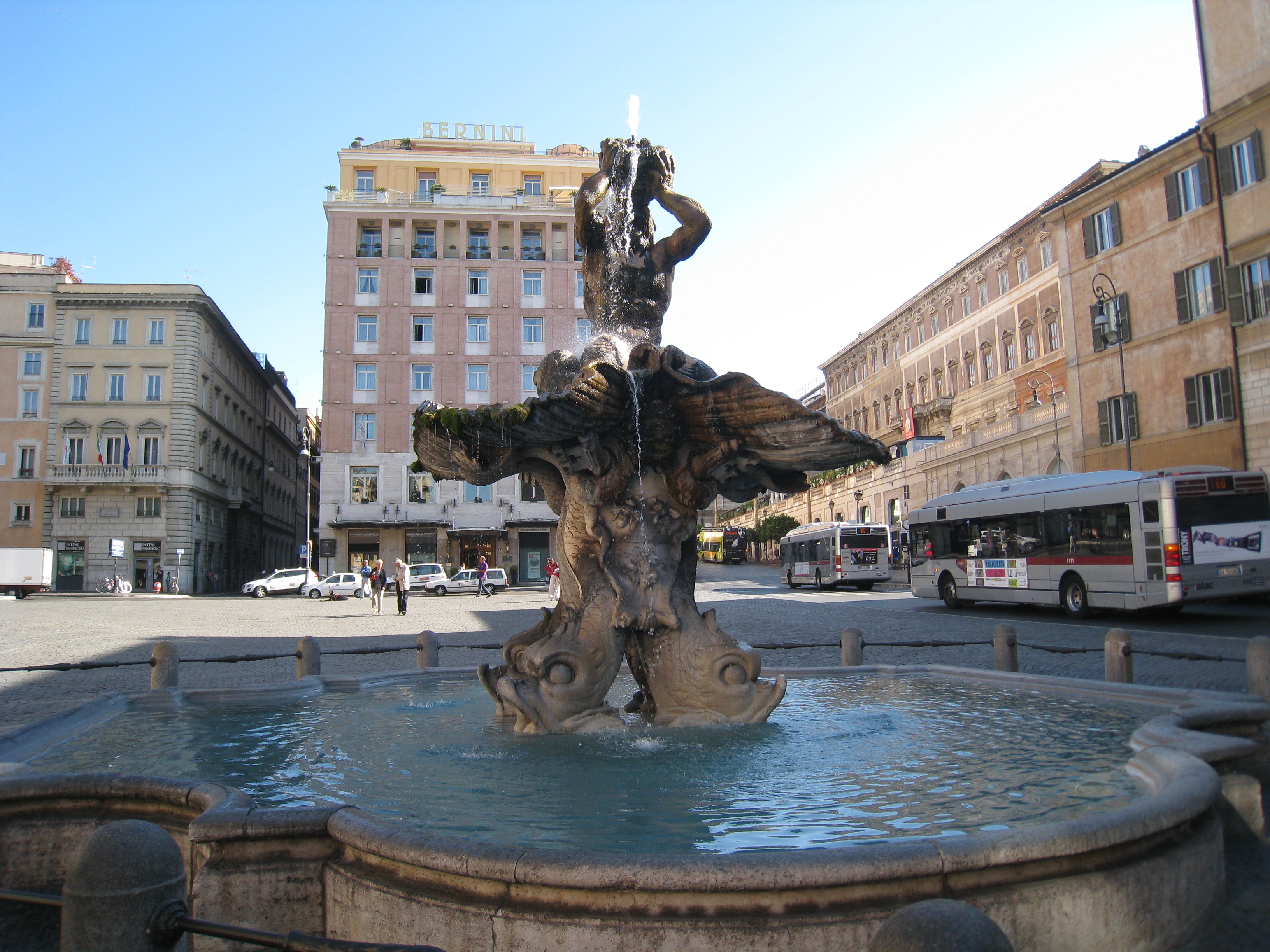 【携程攻略】罗马mitreo di palazzo barberini景点,巴贝里尼广场是