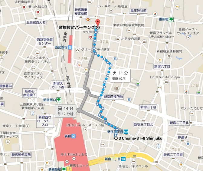 歌舞伎町地图图片