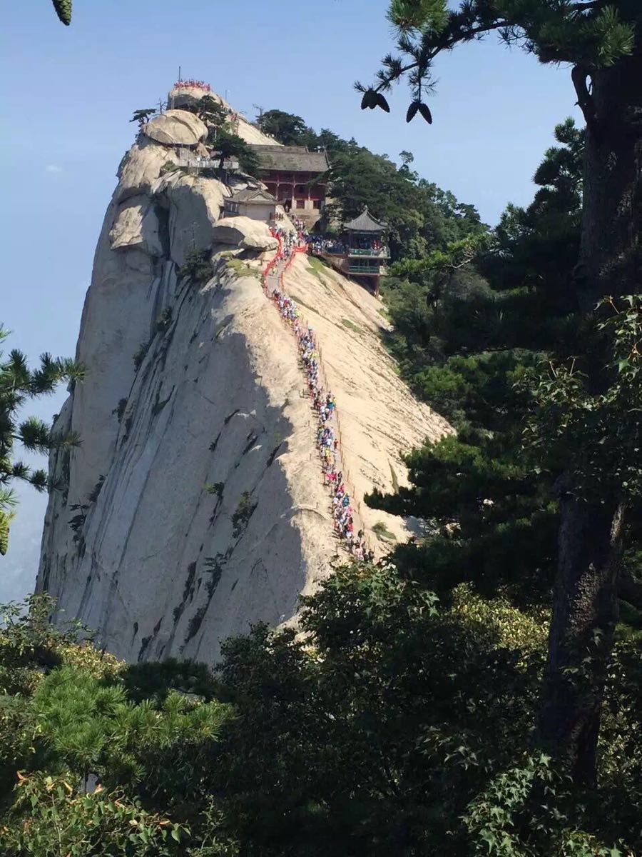 【攜程攻略】華山華山景點,非常的美,西嶽華山,險峻著稱.