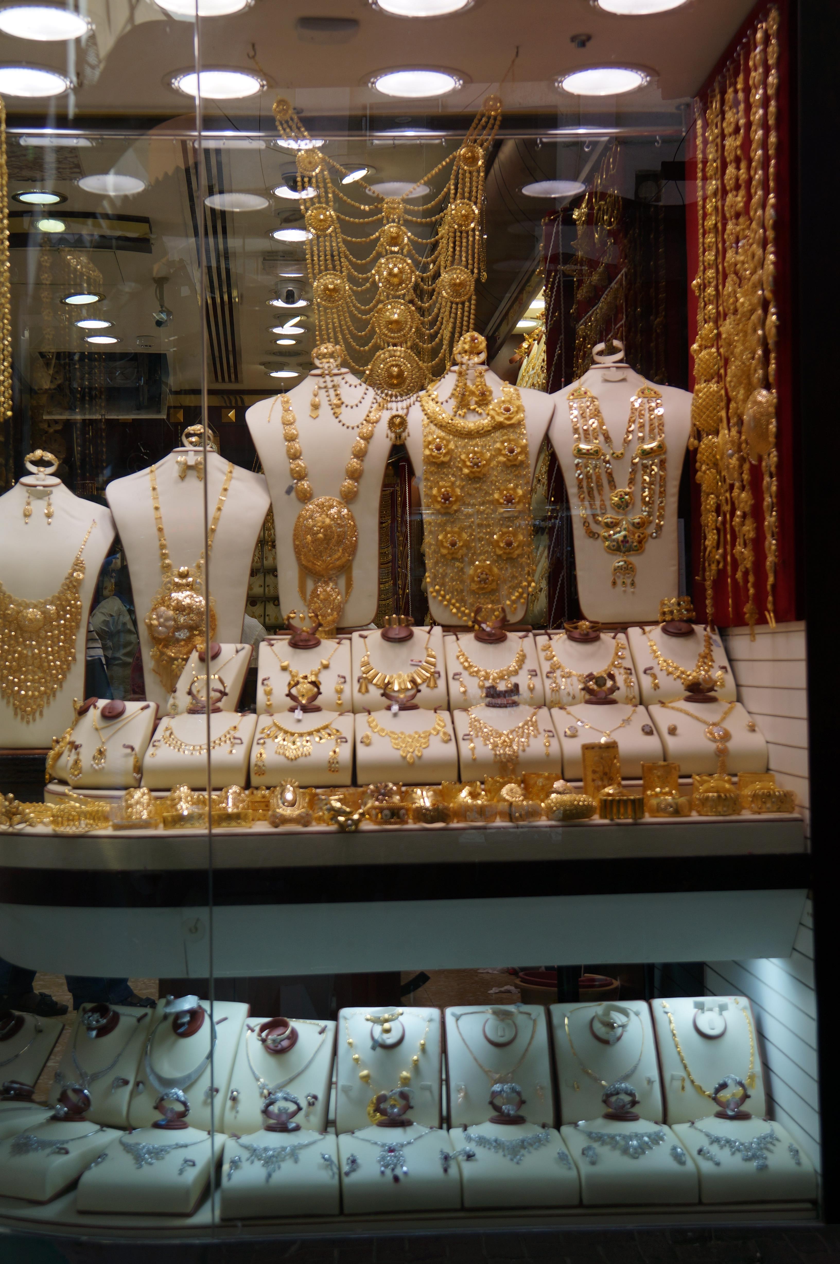 热销推荐迪拜24K金女式首饰套装中东新娘项链耳环戒指手链四件套-阿里巴巴