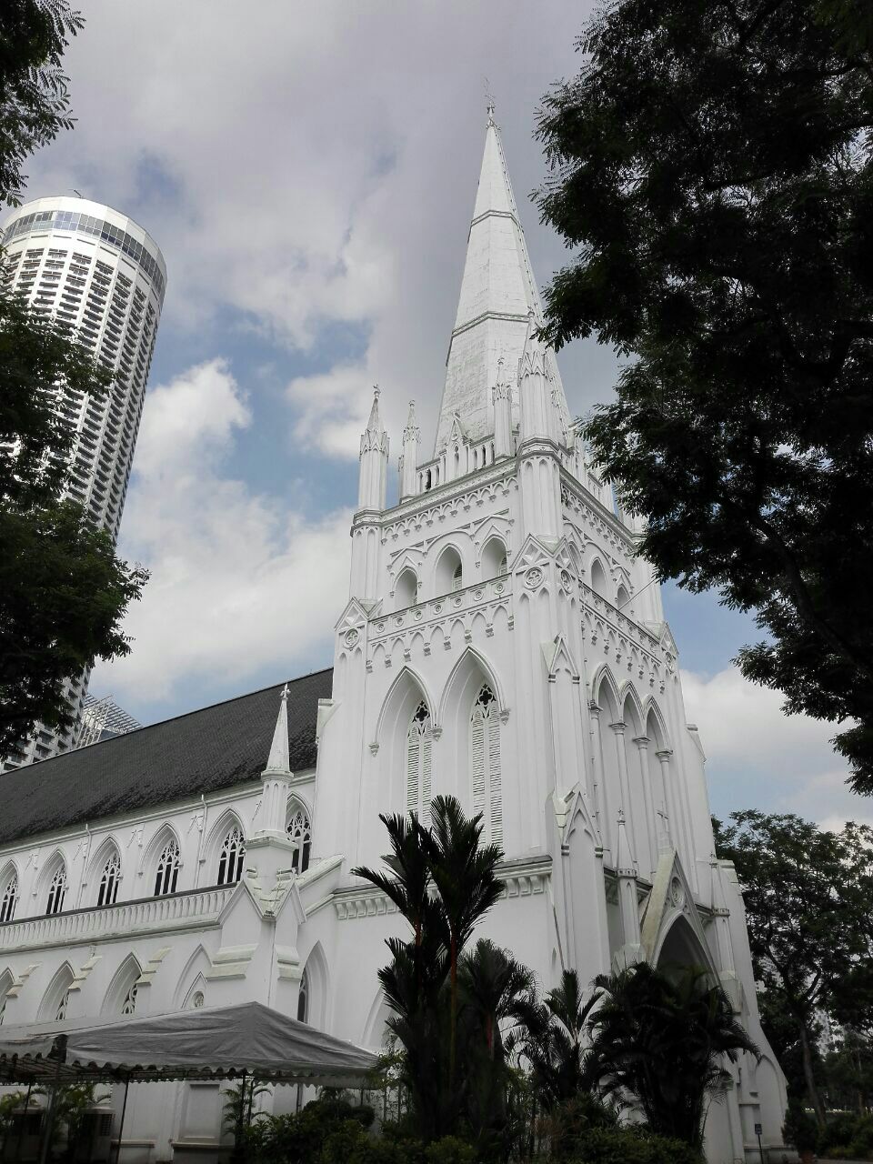 【携程攻略】新加坡圣安德烈教堂景点,圣安德烈教堂为史丹佛爵士规划