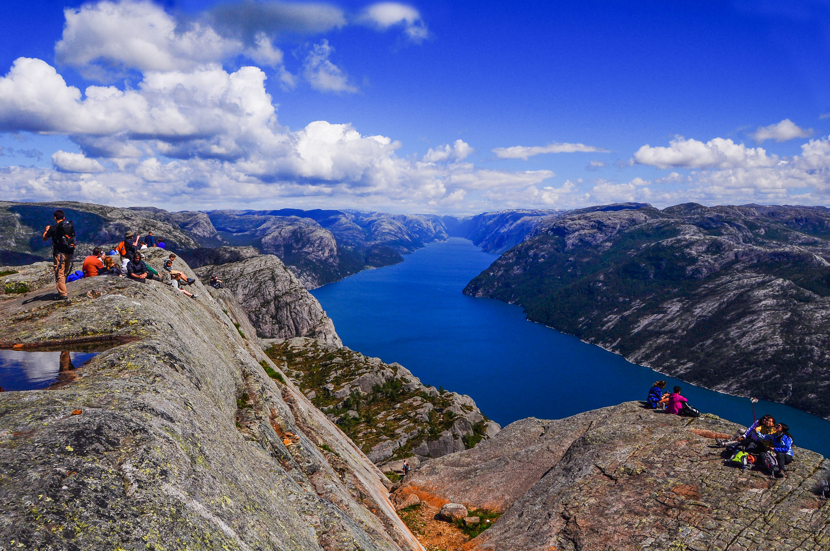 攻略】福桑布道石景点,七旬夫妇背包逛北欧(二十八) 六月十日 挪威
