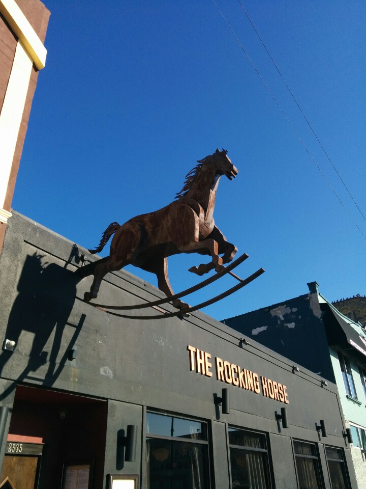 the rocking horse