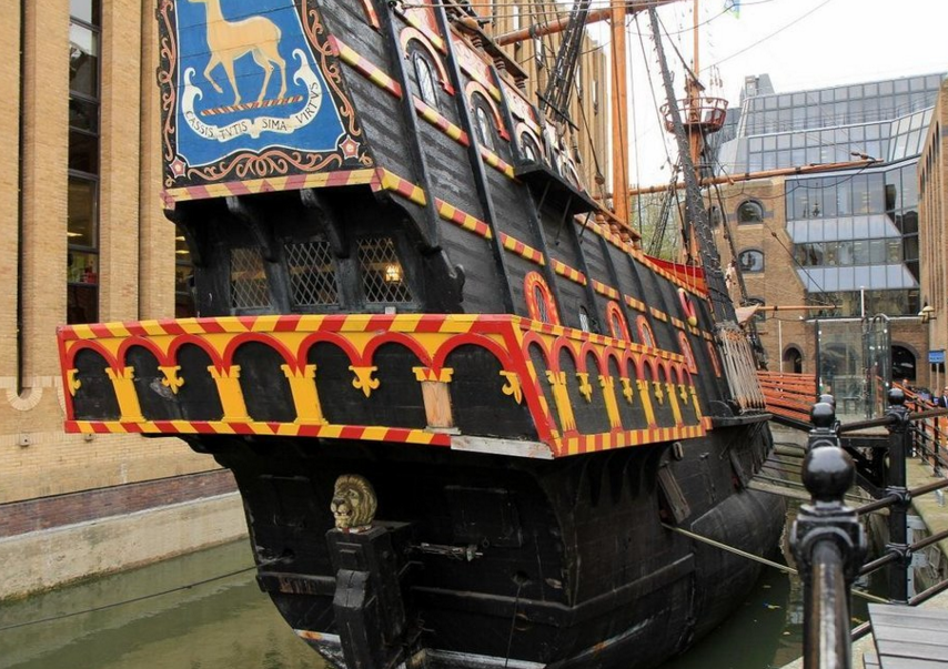 戈尔登汗德号golden hinde museum