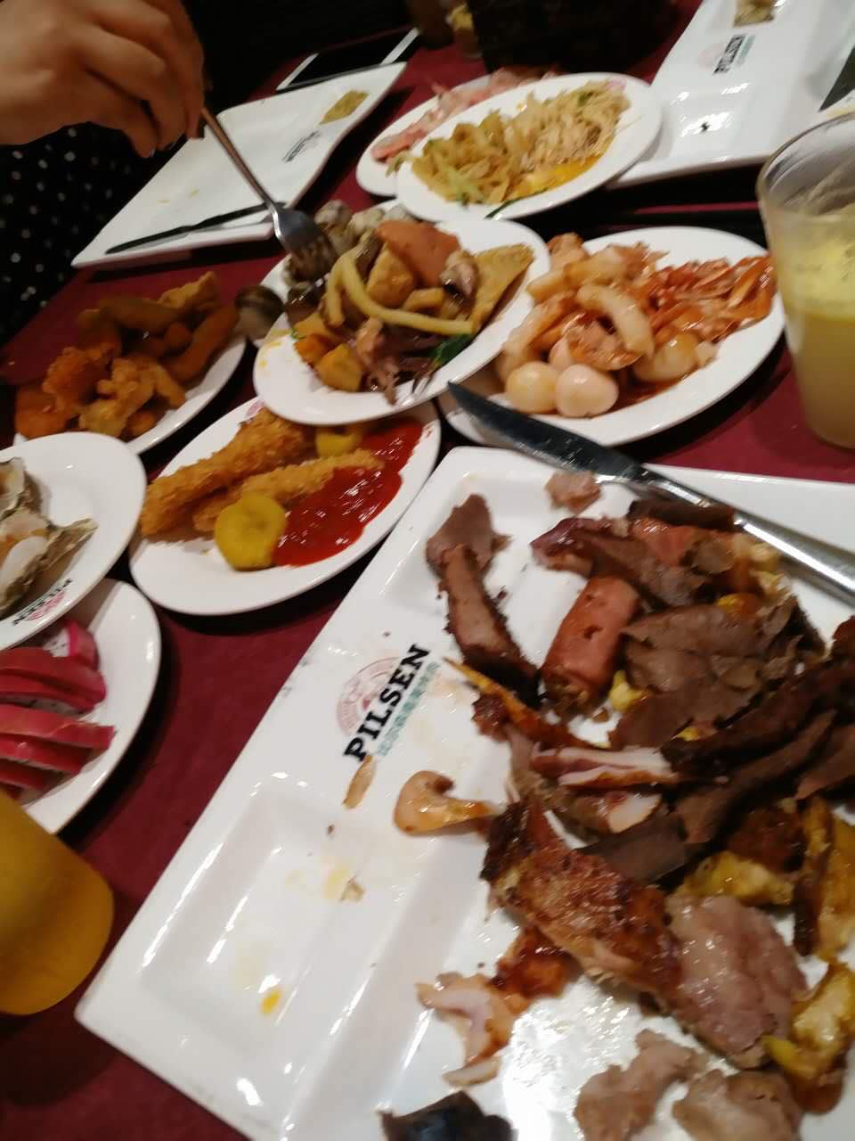 2021福缘比尔森啤酒烤肉自助餐厅(爱琴海店)美食餐厅,味道不错,来过几