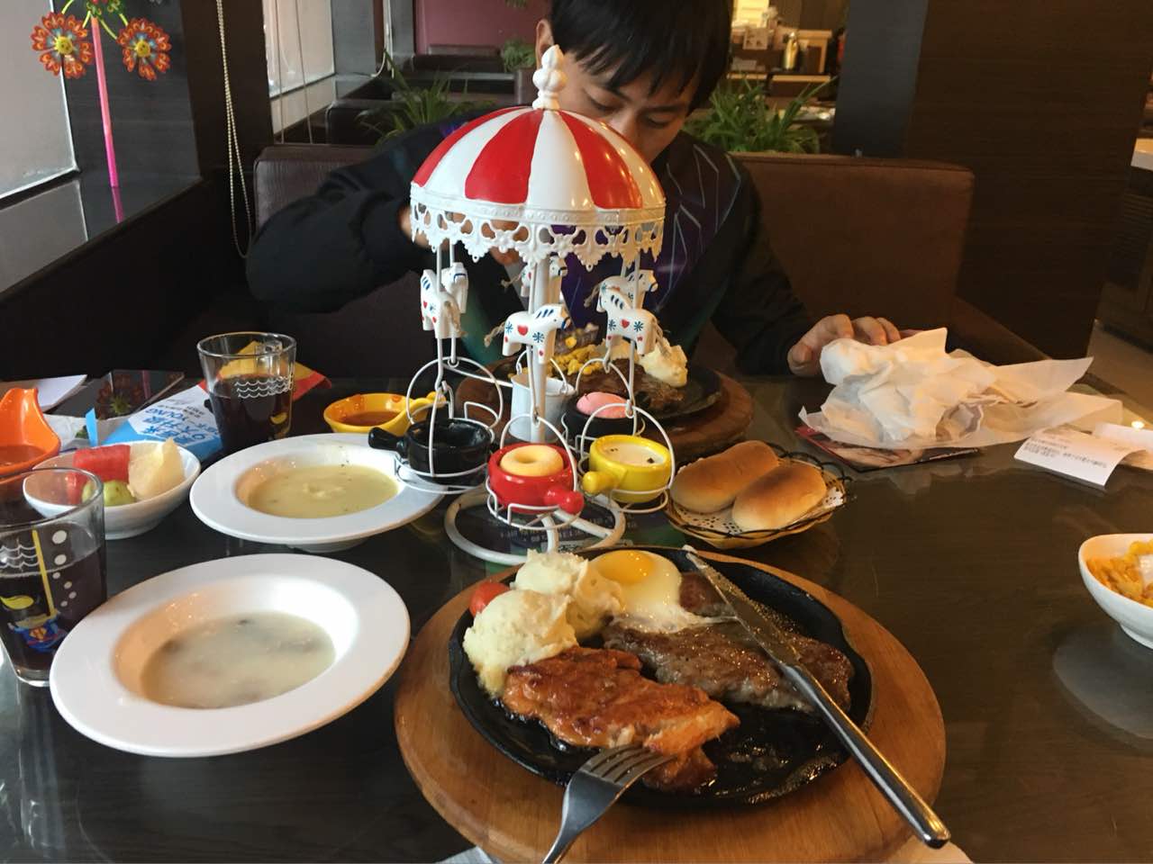 2023豪客来牛排(江阴司马街-0703)美食餐厅,牛排很好吃,套装特别很