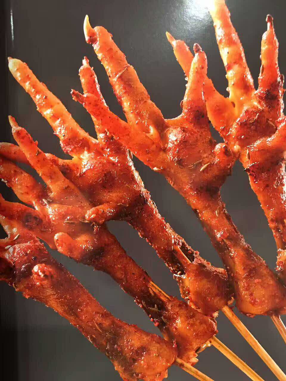 2021爪王烤鸡手(北新桥店)美食餐厅,. 还有烤猪蹄 掌中宝 猪皮 .