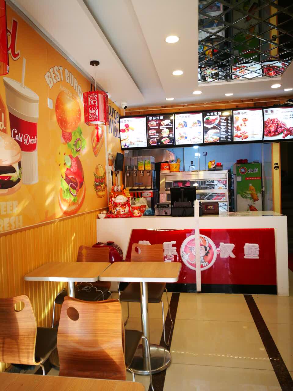 2021优乐汉堡(城阳店)美食餐厅,环境很好,口味棒棒的,老板.