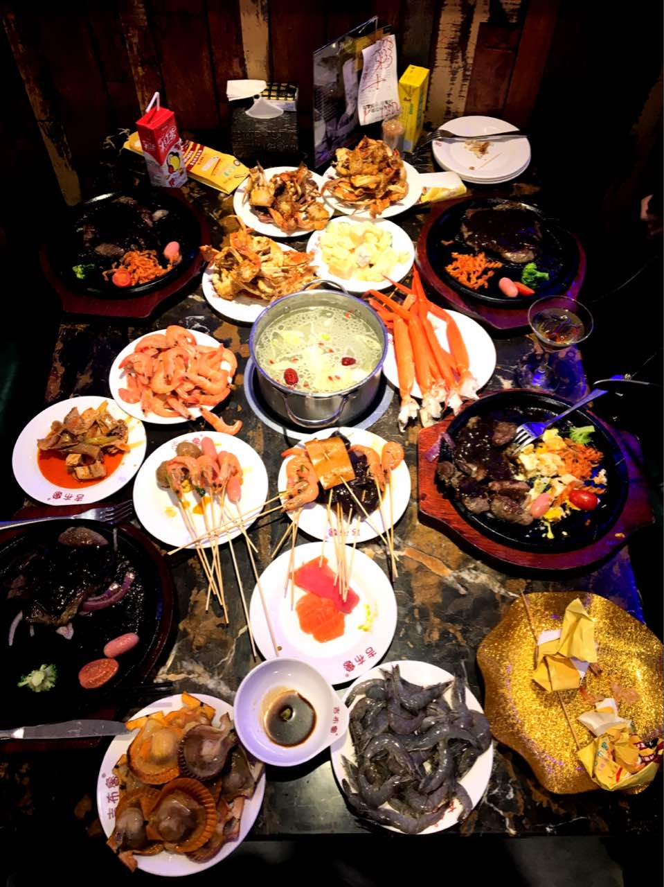 2021吉布鲁牛排海鲜自助(北湖友阿国际广场店)美食餐厅,不错,挺好吃