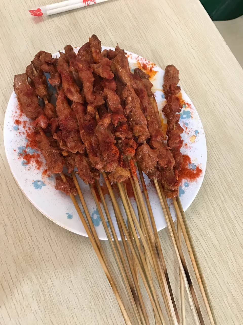 老一百油炸羊肉串