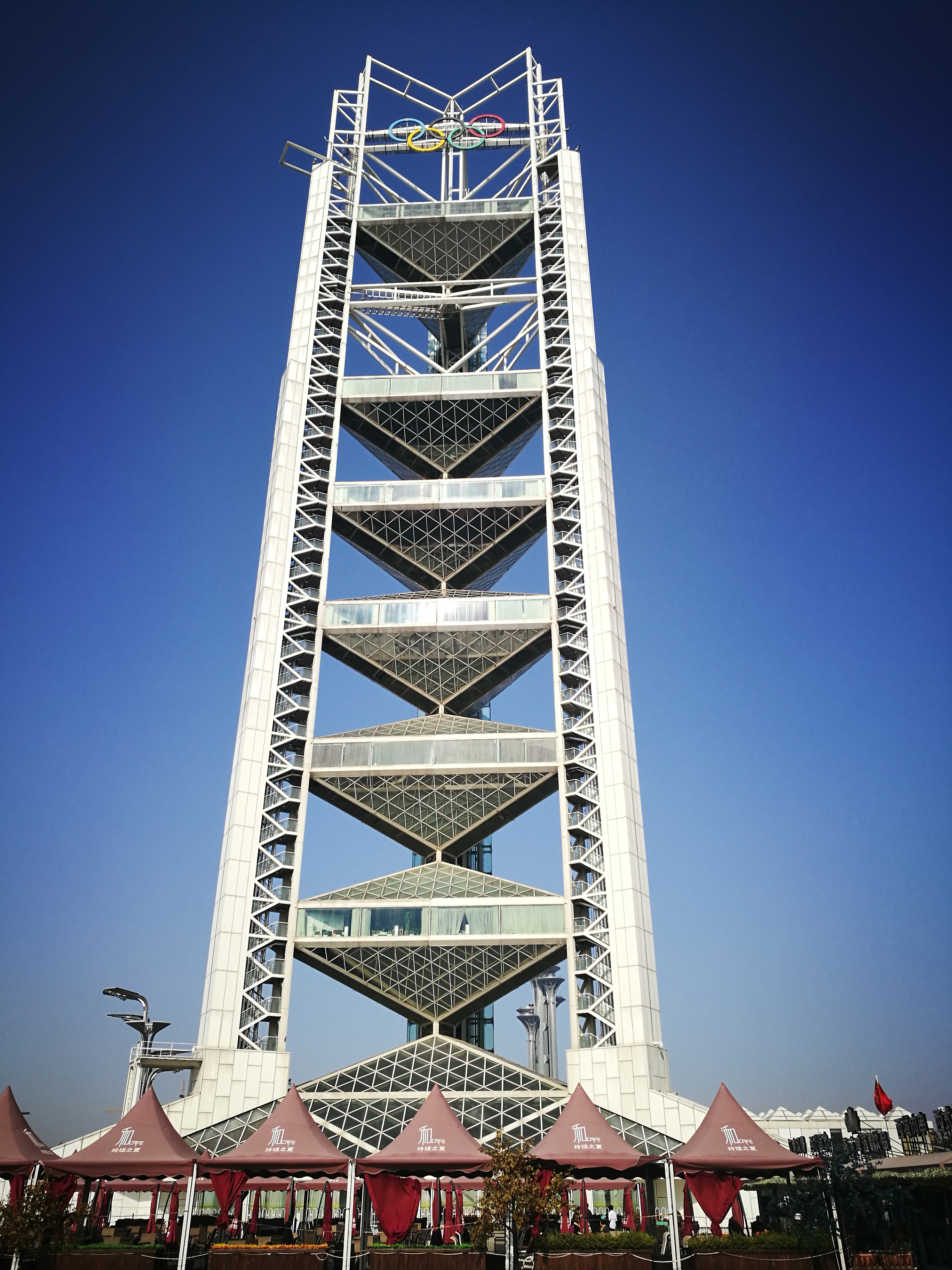 北京奥运会玲珑塔图片