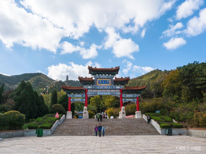 河南郑州塔山风景区图片