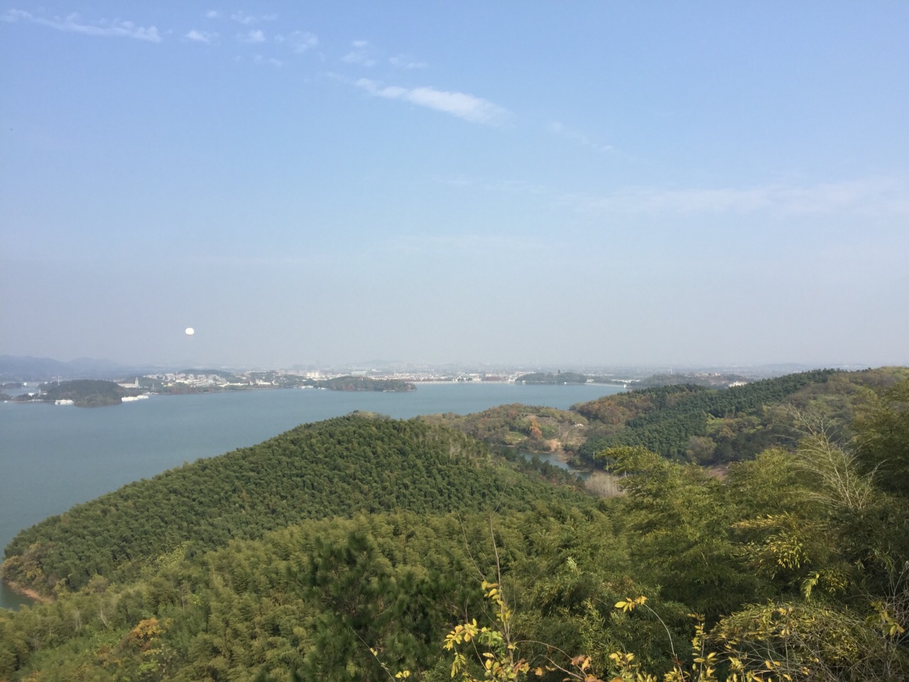 天目湖山水園旅遊景點攻略圖