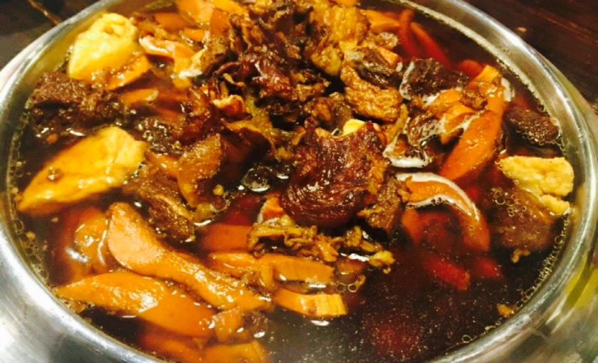 猜丁壳私家牛板筋火锅店