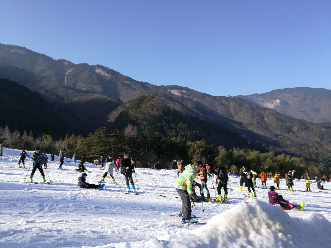 英山大別山南武當滑雪場好玩嗎,英山大別山南武當滑雪場景點怎麼樣