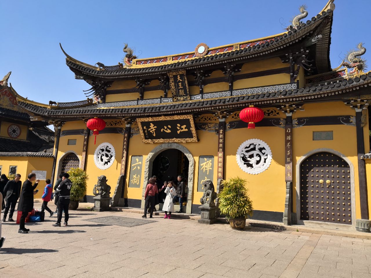 今天去玩天气很好东园适合一家人出游风景很美江心屿每年差不多都会去