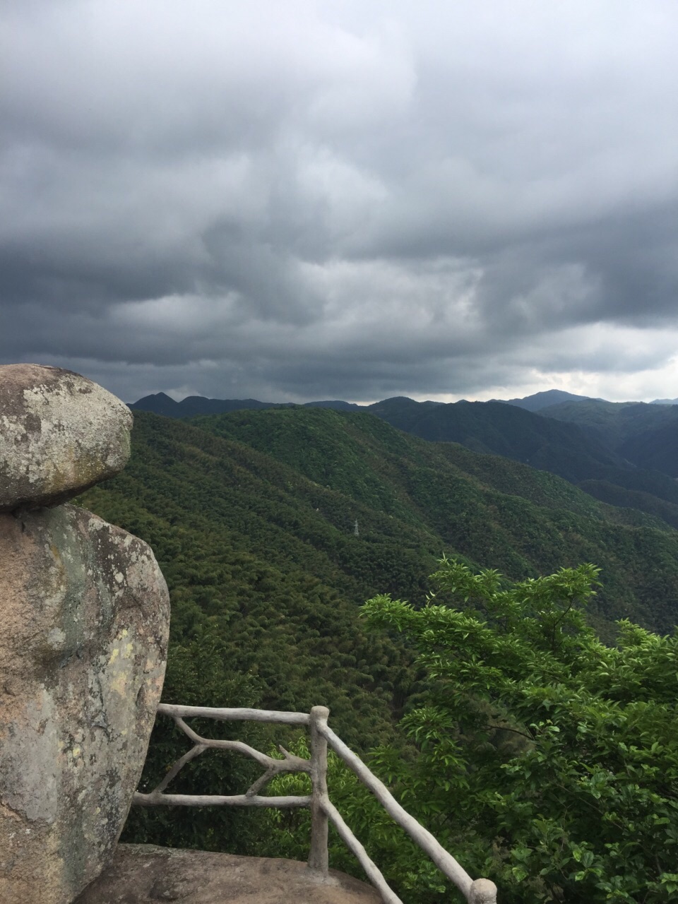 四明山地質公園景區旅遊景點攻略圖