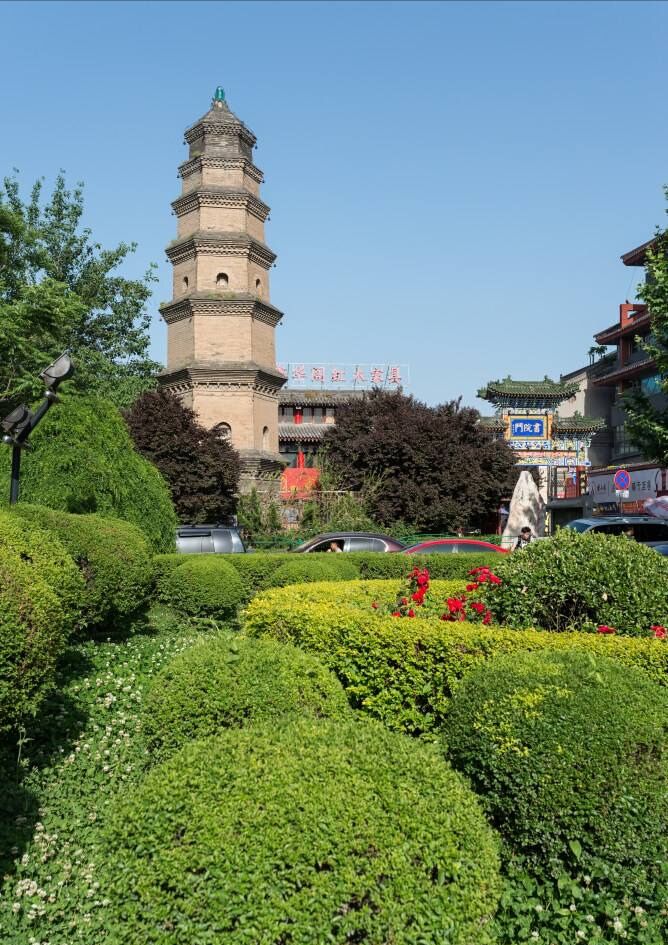 【携程攻略】西安宝庆寺景点,宝庆寺塔是陕西省重点文物保护单位.