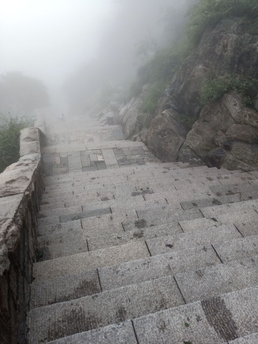 泰山十八盘山路图片图片