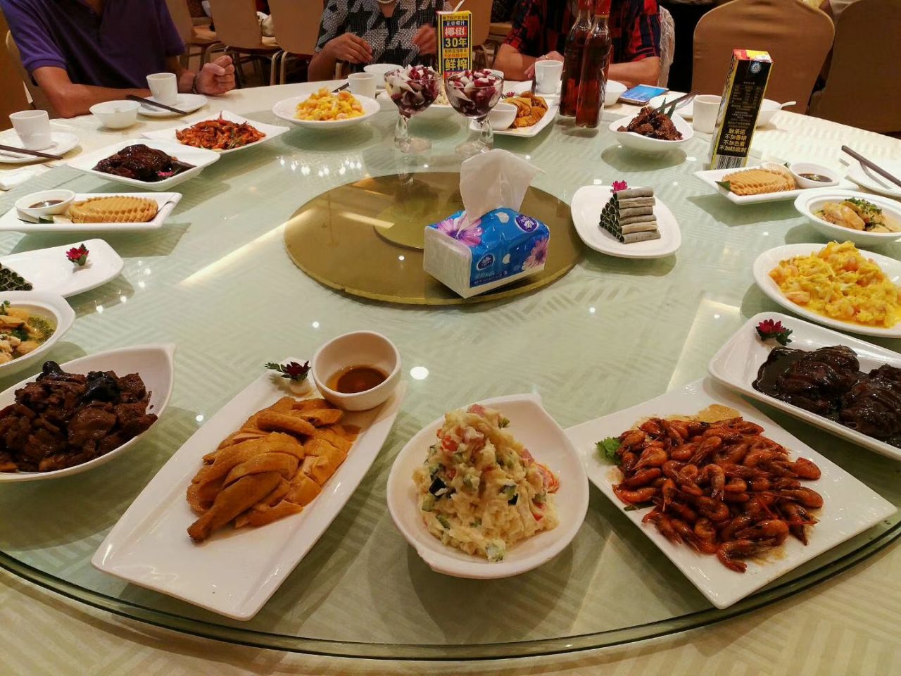 【携程美食林】上海金时代顺风大酒店(第一八佰伴店)餐馆,家庭聚会