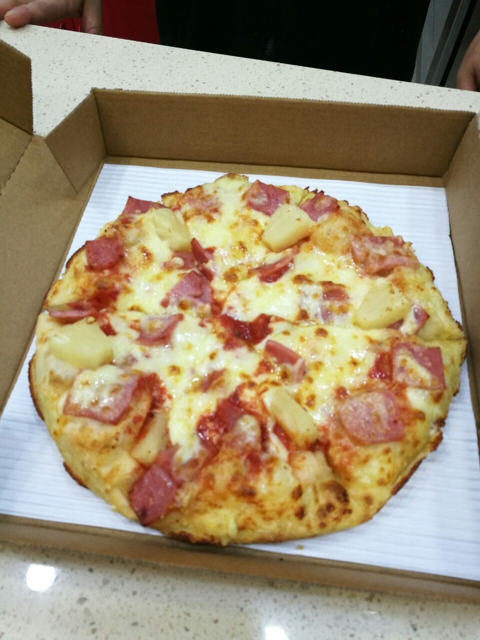 这么干净整洁,这就是敢给孩子吃城市披萨而不敢订其它家的原因～
