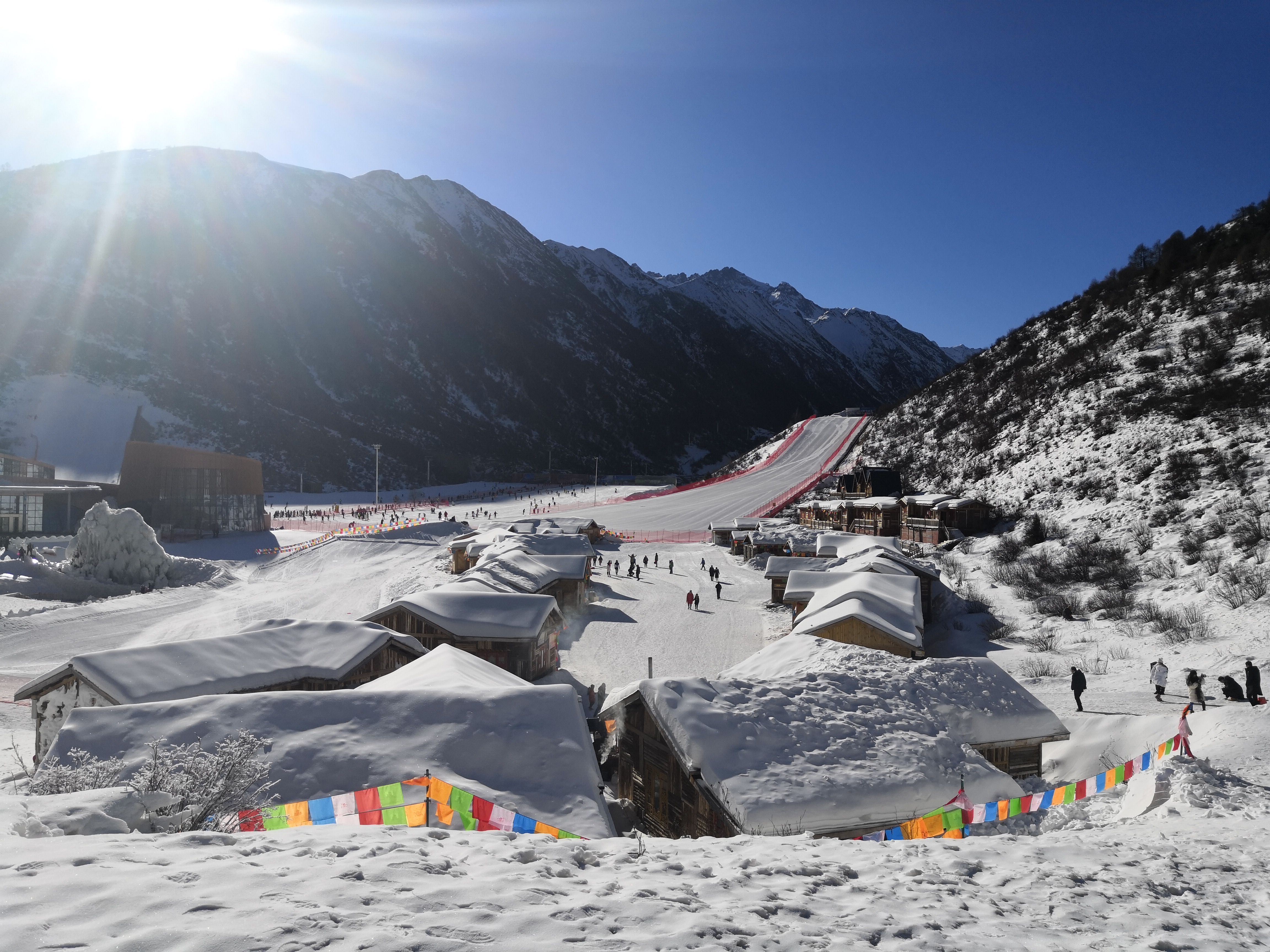 鹧鸪山自然公园滑雪场