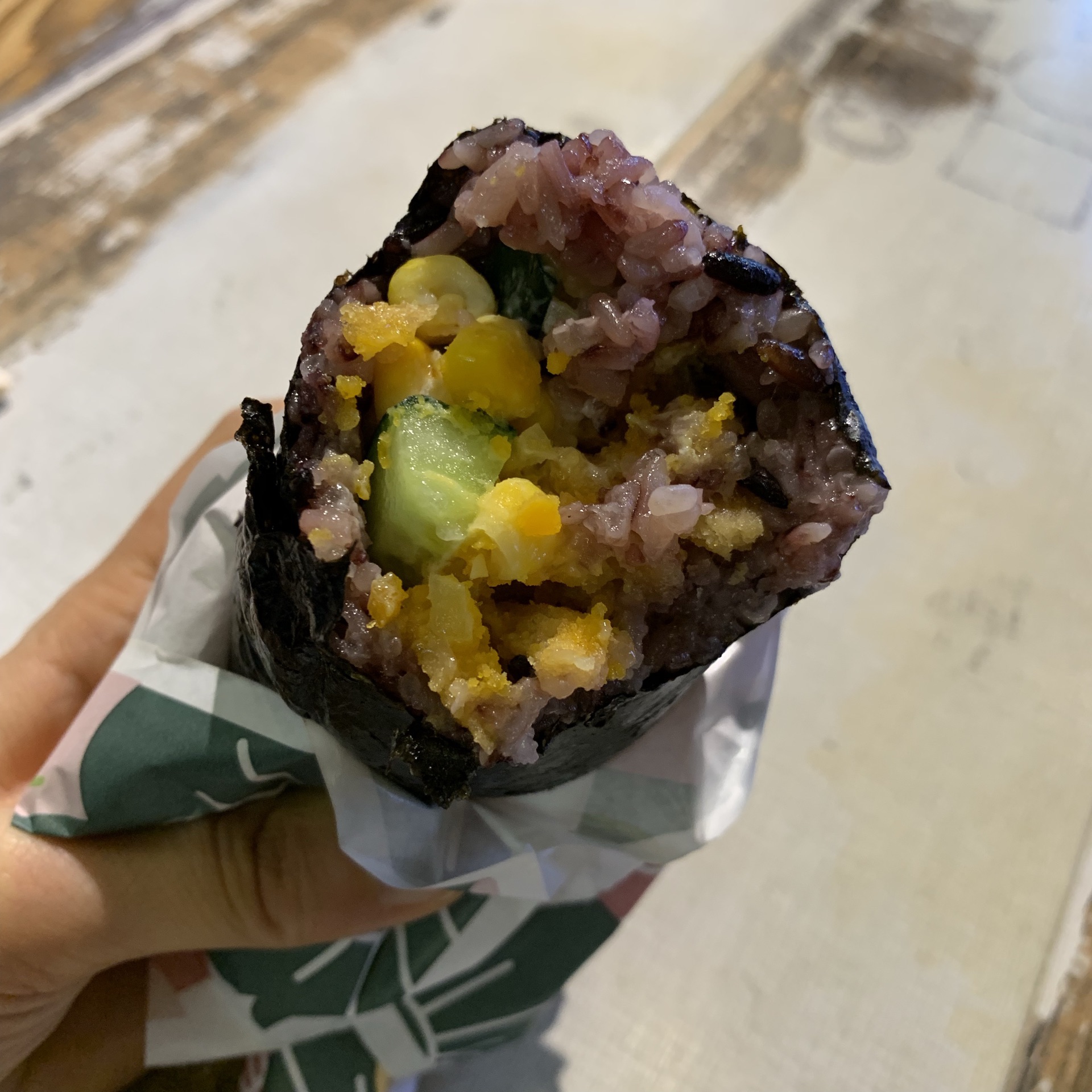 2023阿杏饭团(江南西站店)美食餐厅,因为商场本身就挺萧条的,所.