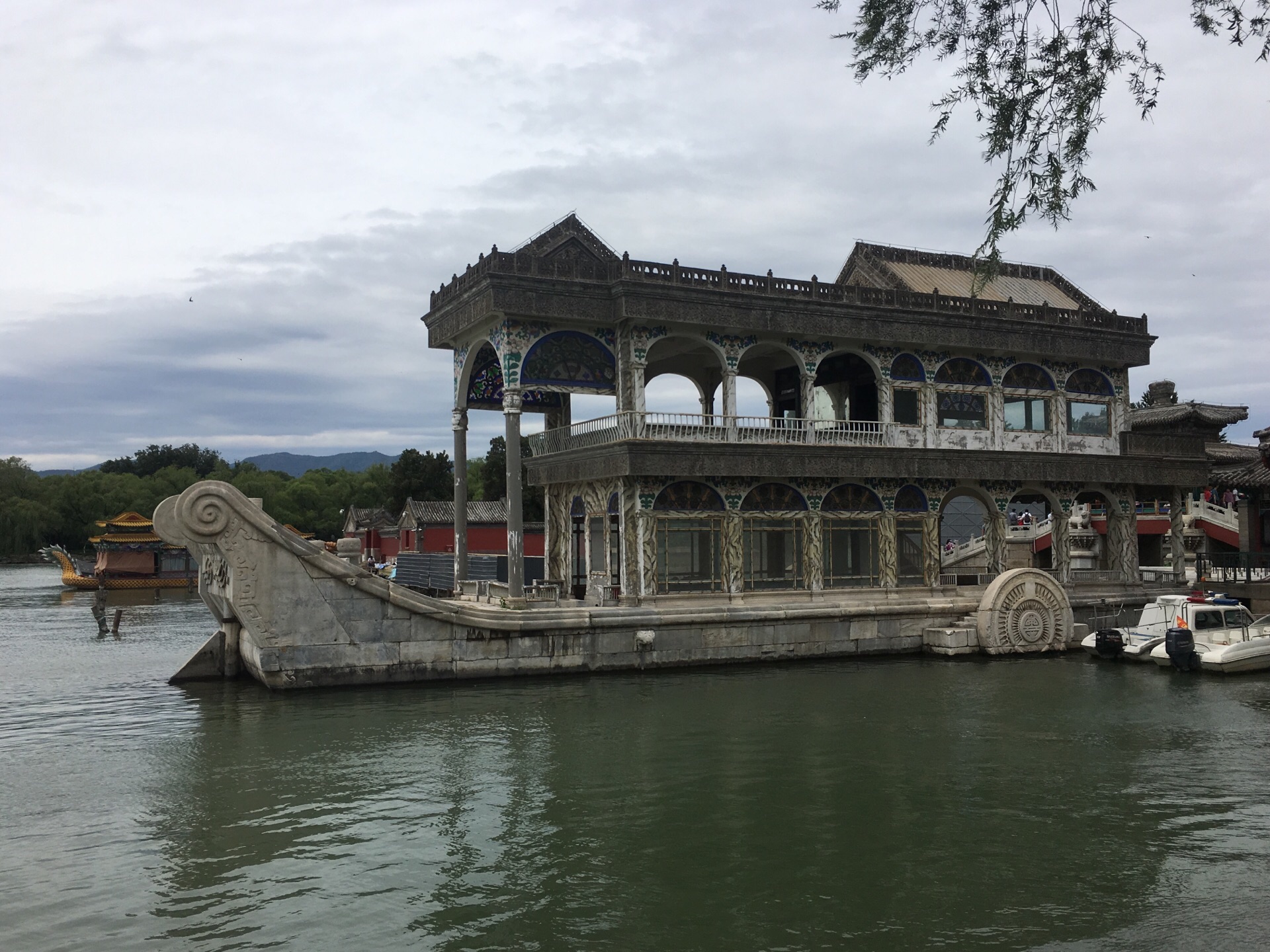 北京颐和园石舫