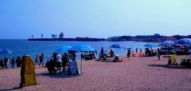 北戴河東海水浴場 直線距離1.2km