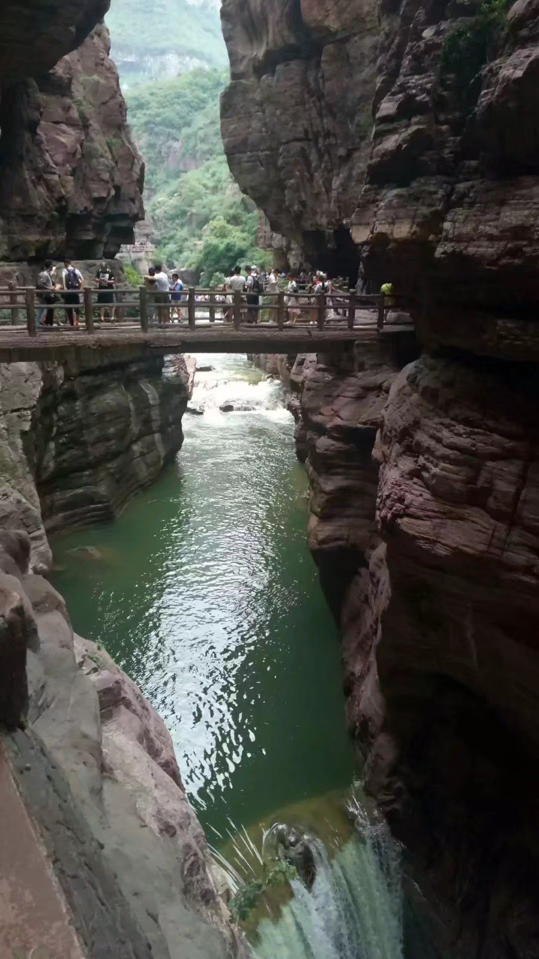 【携程攻略】云台山白龙潭景点,云台山白龙潭这里感觉和其他几个潭差