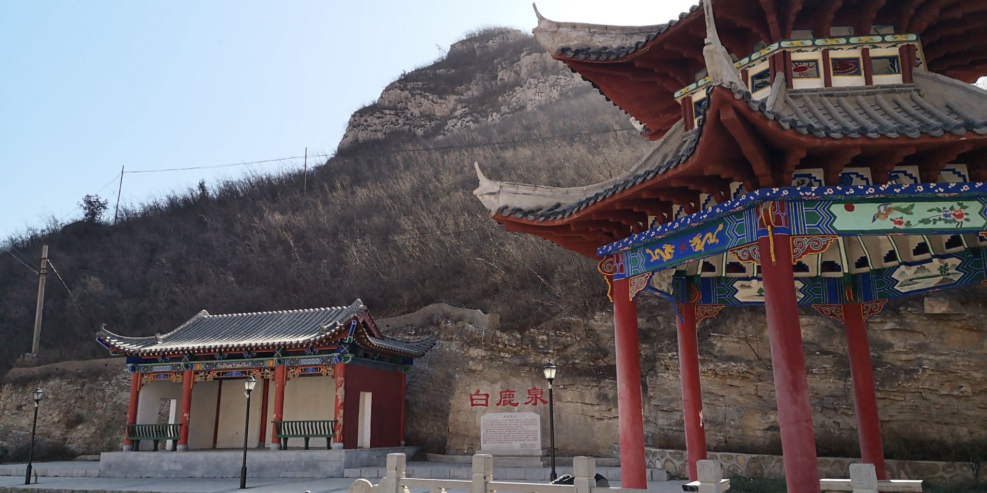 白鹿泉旅游景点攻略图