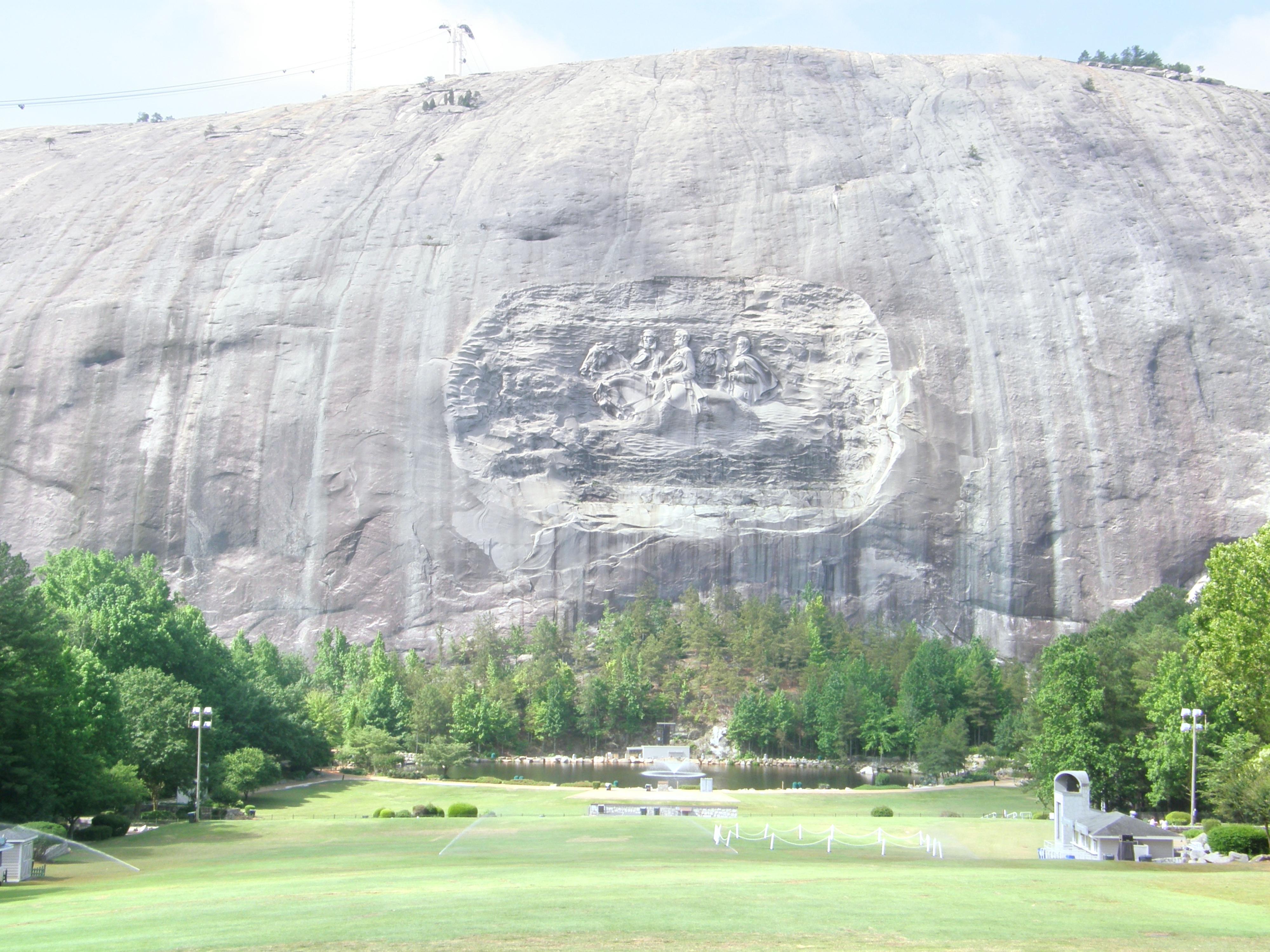 斯通山脉stone mountain carving攻略,斯通山脉stone mountain