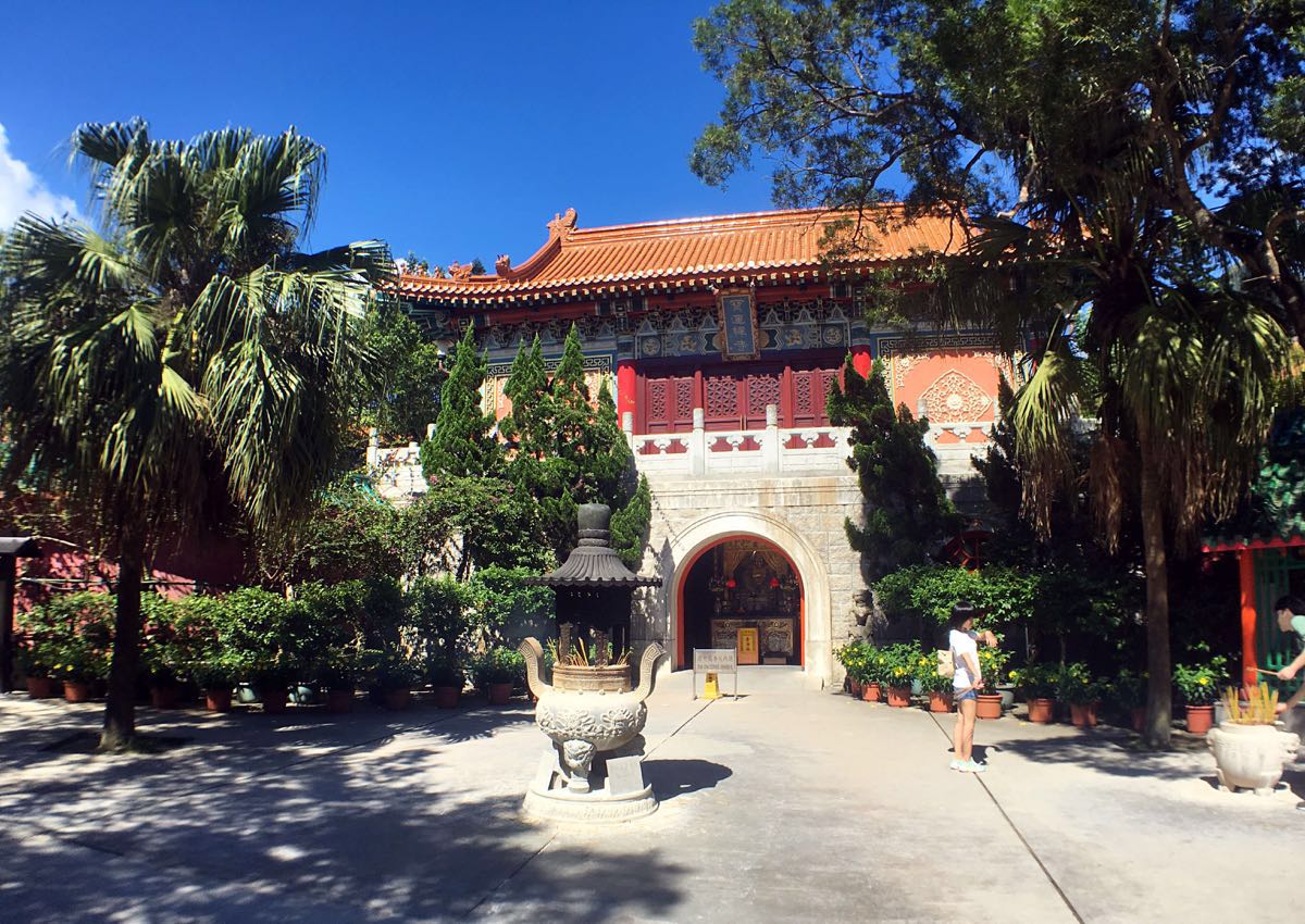 香港大屿山宝莲禅寺图片