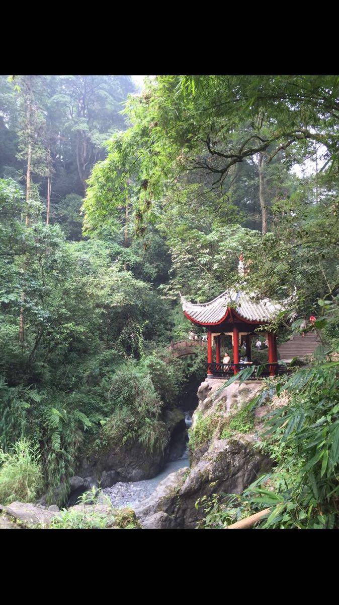 【携程攻略】峨眉山双桥清音景点,挺美,挺清幽的,是去清音阁会经过的