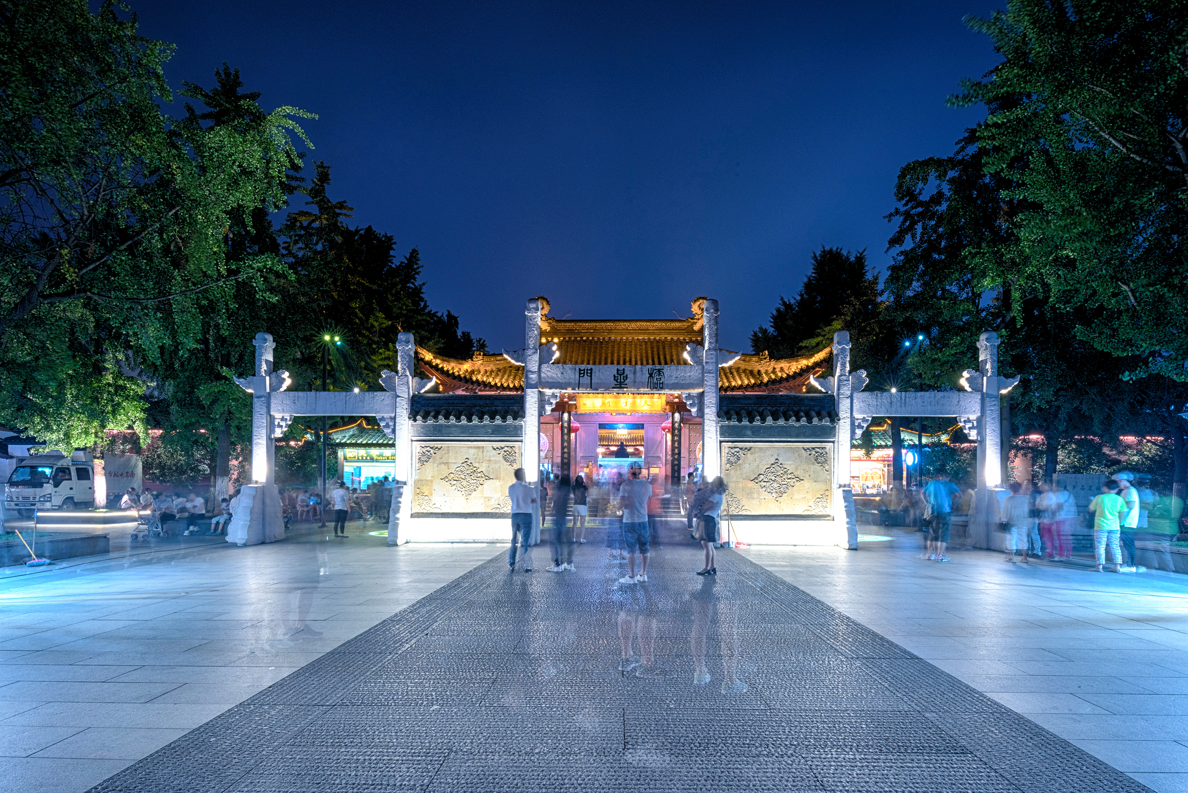 夫子庙秦淮河风光带旅游景点图片