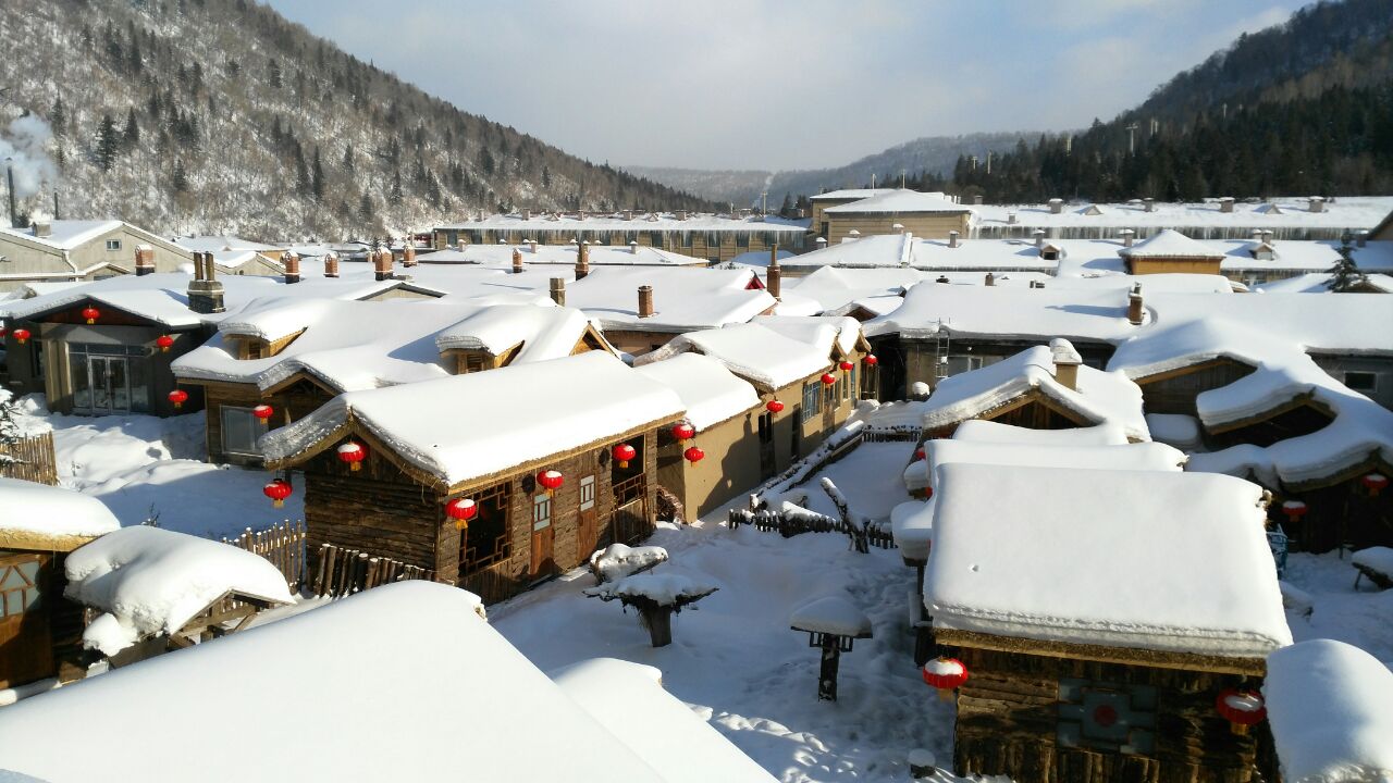 【攜程攻略】海林中國雪鄉景點,帶著媽媽一起,兩個人的自由行.