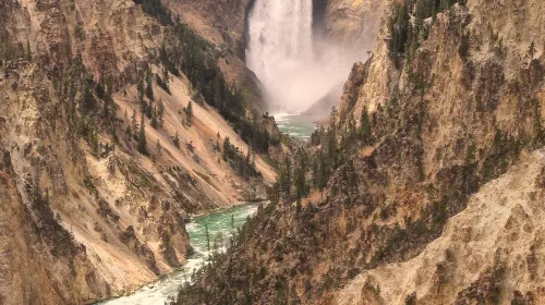 Brink of Lower Falls