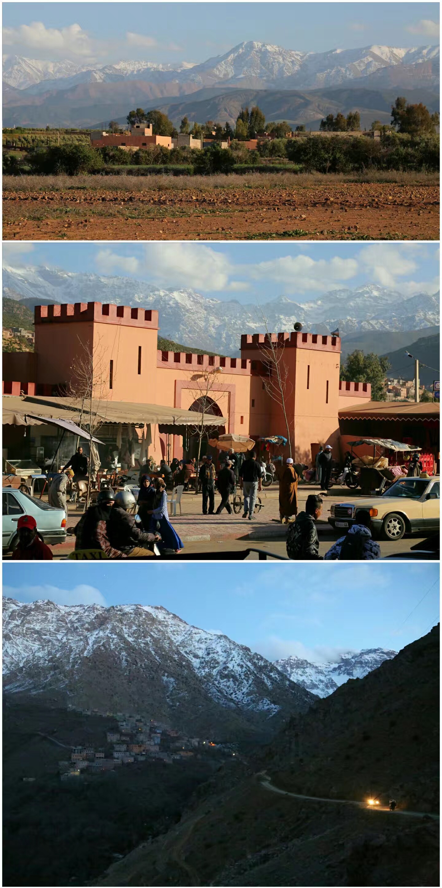 卡萨布兰卡是摩洛哥的第一大城市,有着很大的清真寺,濒临大西洋,树木