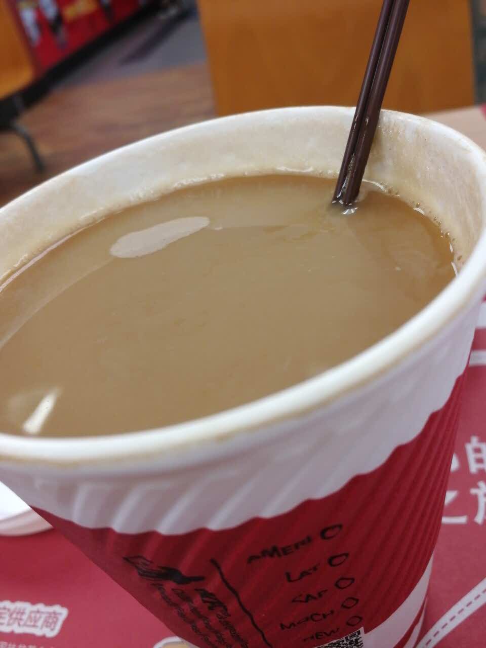2021肯德基(杭州德胜店)美食餐厅,醇豆浆实在是太烫了太烫了太.