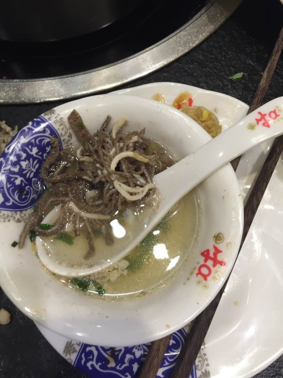 牛百叶贼难吃一般般吧,个人感觉贵了