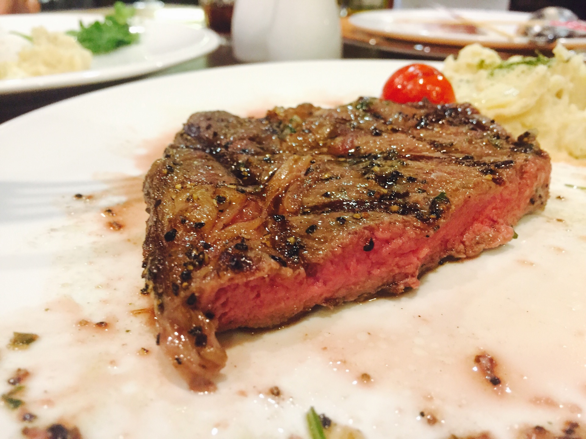 price paid for halal meat. the food is just at .