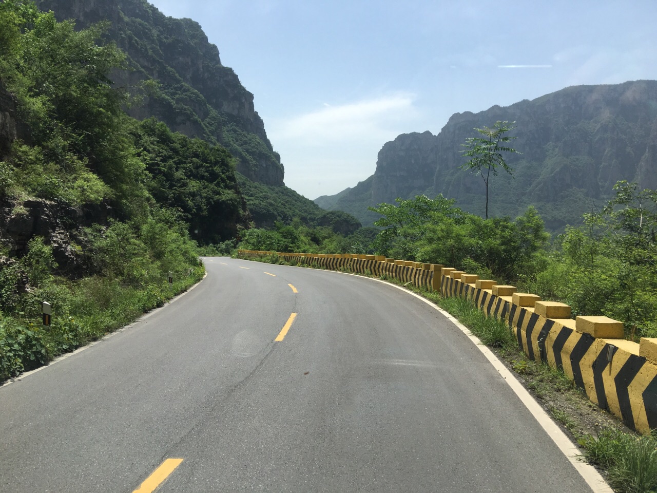 两天游玩云台山,中间住焦作行不