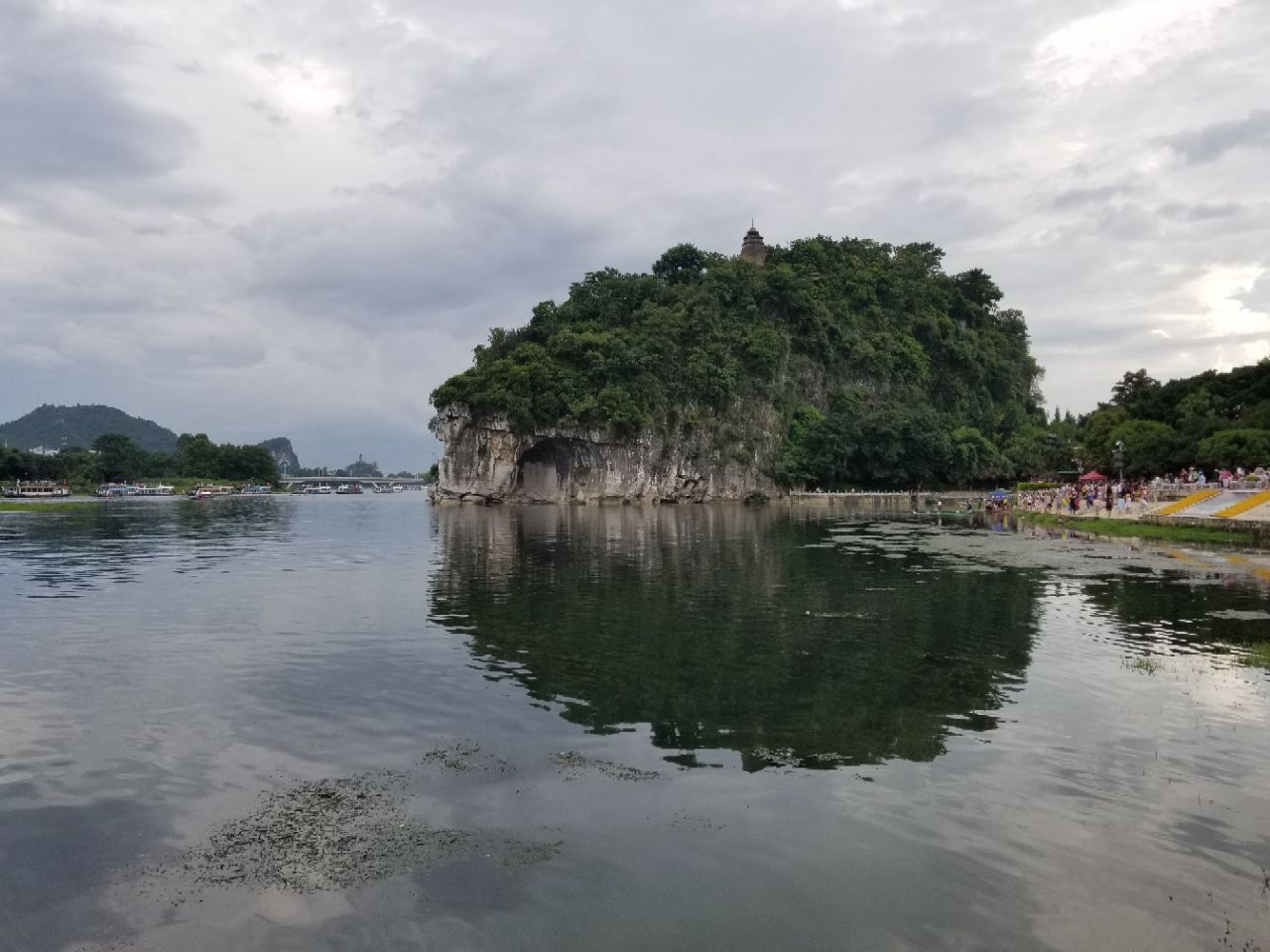 【攜程攻略】桂林象山景區景點,第二次來景區,雨後的體驗別有一番風情