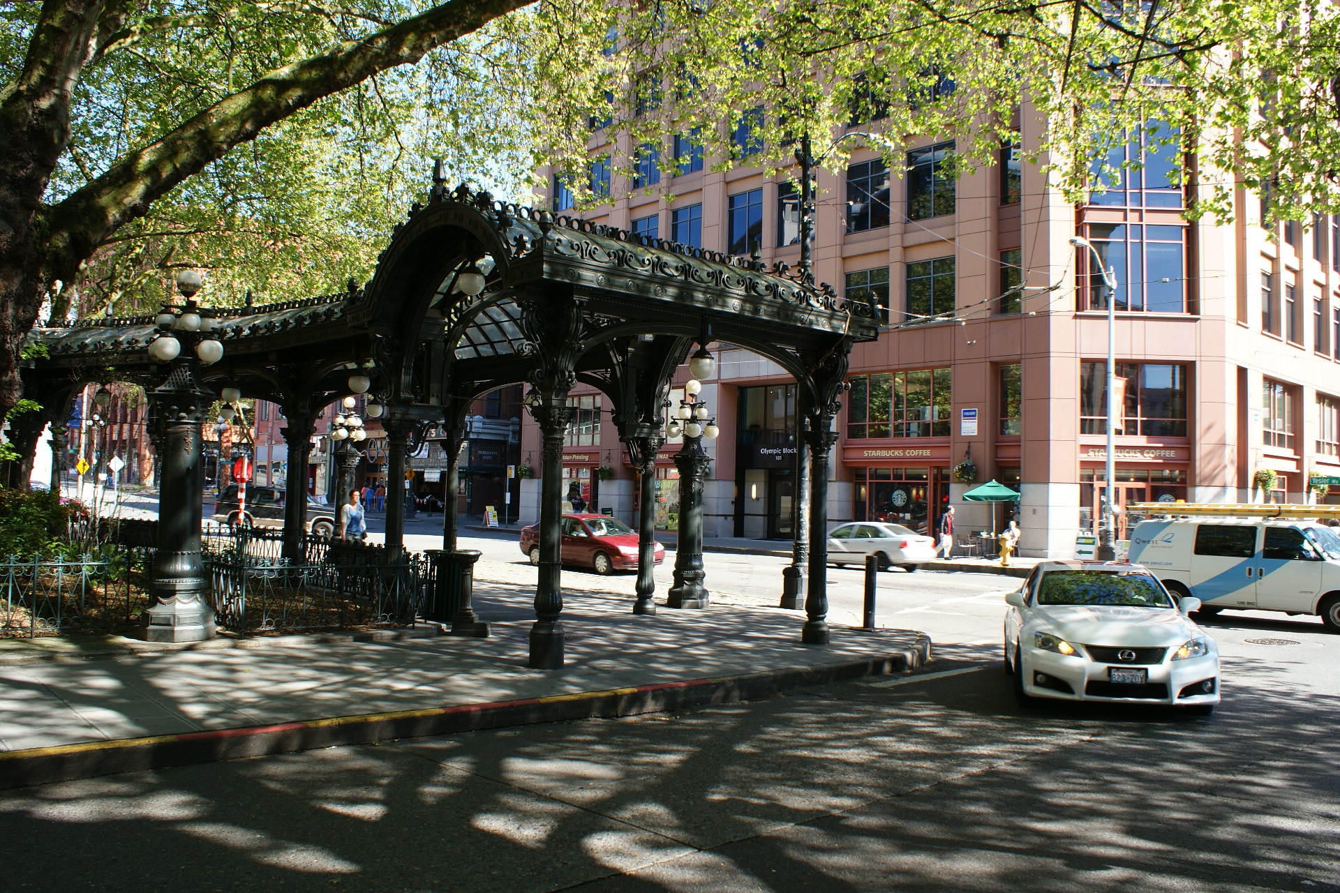 西雅图先民广场图片