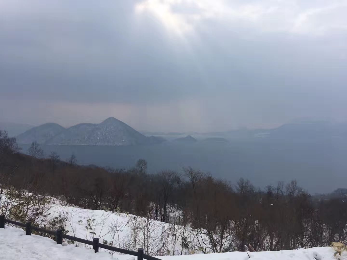冬季的北海道·函館，函館山的雪景和泡溫泉的猴子。 | 好運日本行