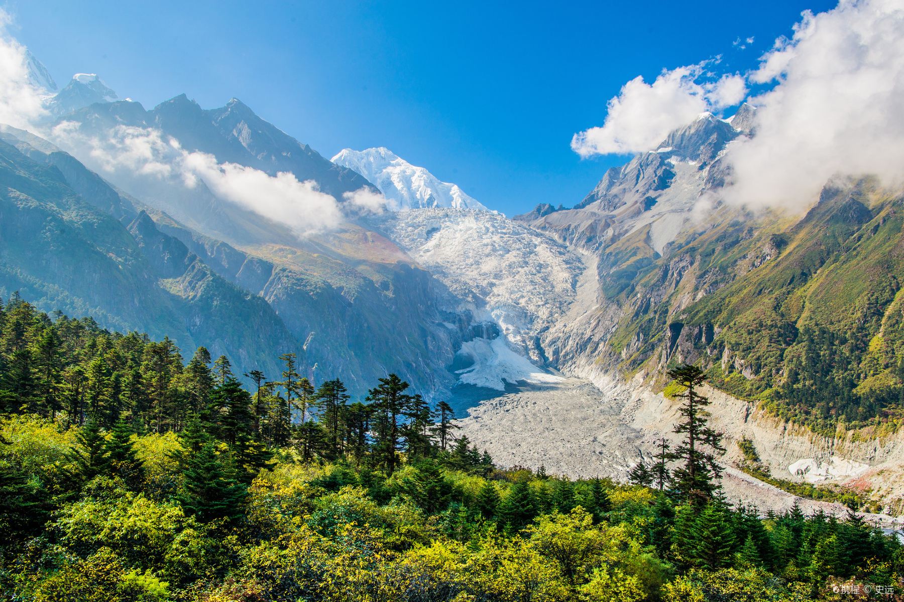 【四川】海螺沟门票 观光车成人票(可选入园时间,11:00-14:30)